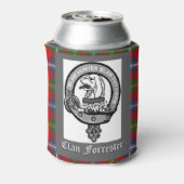 Clan Forrester Crest Blikjeskoeler (Blikje Achterkant)