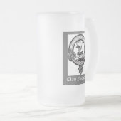 Clan Forrester Crest Matglas Bierpul (Voorkant rechts)