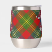 Clan Forrester Crest sur Tartan (Gauche)