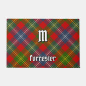 Clan Forrester Tartan Deurmat (Voorkant)