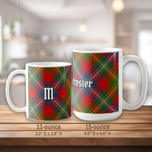 Clan Forrester Tartan Koffiemok