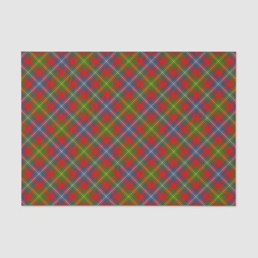 Clan Forrester Tartan Tissuepapier (Voorkant)