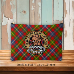 Clan Forrester Wapen over Tartan Etui