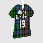 Clan Forsyth Tartan Christmas Jersey (devant)