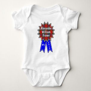 Clan Fraser #1 Award Blauw lint Romper