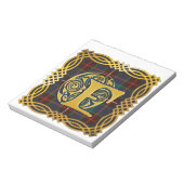 Clan Fraser Ancient Tartan Mok Notitieblok (Gedraaid)