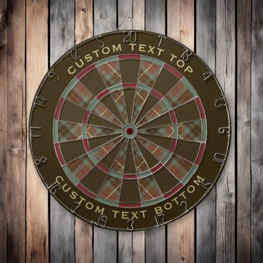 Clan Fraser Chasse Cible de flechettes Tartan Pati