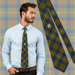 Clan Fraser Chasse Tartan Cravate<br><div class="desc">Tartan de chasse Clan Fraser aux couleurs modernes. monogramme personnalisé.</div>