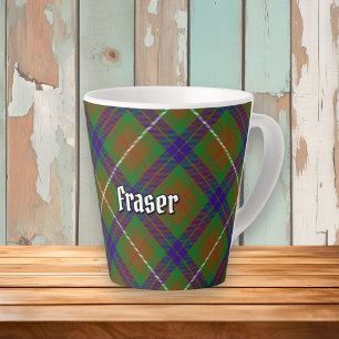 Clan Fraser Chasse Tartan Latte Mug