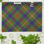 Clan Fraser Chasse Tartan Serviette de cuisine (Plié)