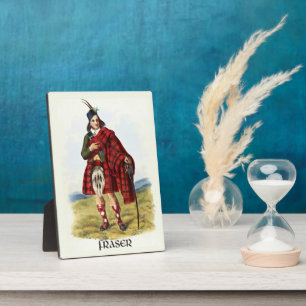 Clan Fraser Clans of Scotland door R. McIan Fotoplaat