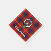 Clan Fraser Crest Badge  Servet (Hoek)