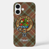 Clan Fraser Crest Coque-Mate coque iphone (Verso)