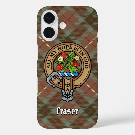 Clan Fraser Crest Coque-Mate coque iphone (Verso)