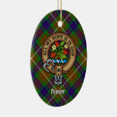 Clan Fraser Crest keramisch Ornament (Rechts)