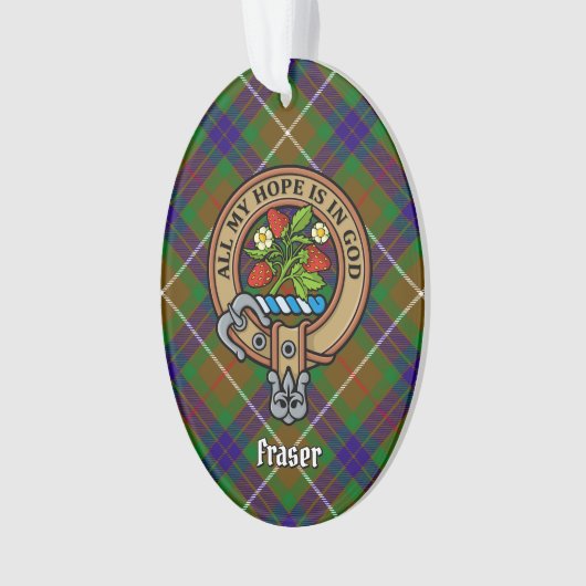 Clan Fraser Crest Orament (devant)