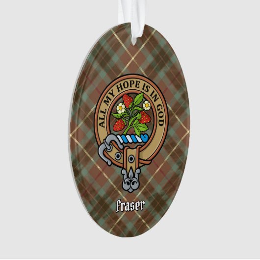 Clan Fraser Crest Orament (devant)