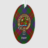 Clan Fraser Crest Orament (devant)