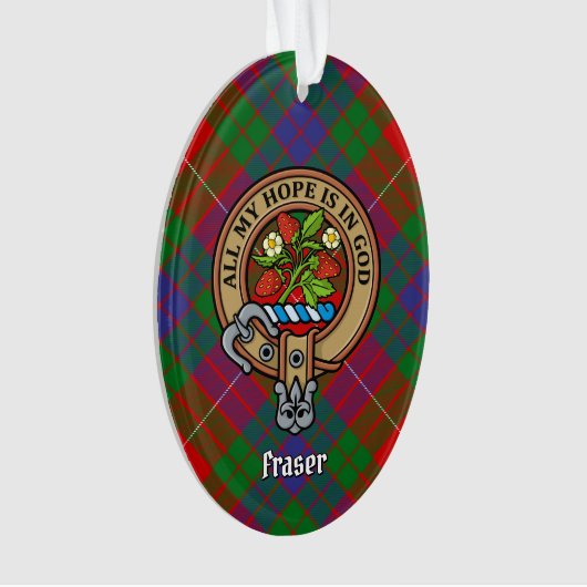 Clan Fraser Crest Orament (devant)