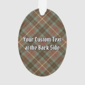 Clan Fraser Crest Ornament (achterkant)