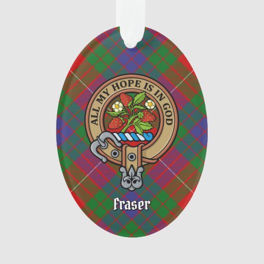 Clan Fraser Crest Ornament (voorkant)