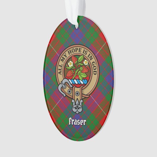 Clan Fraser Crest Ornament (voorkant)
