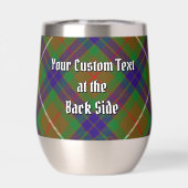 Clan Fraser Crest sur la chasse Tartan (Arrière)