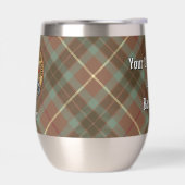 Clan Fraser Crest sur le tartare de chasse Patinée (Gauche)