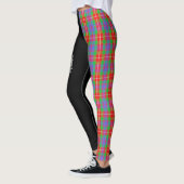Clan Fraser Crest & Tartan Leggings (Links)