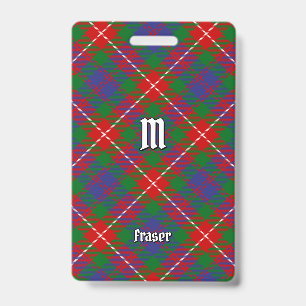 Clan Fraser de Lovat Badge Tartan