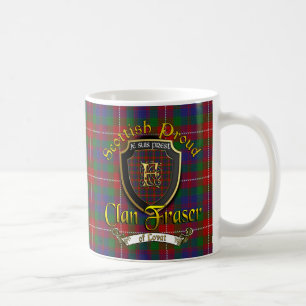 Clan Fraser des tasses fières écossaises de tass