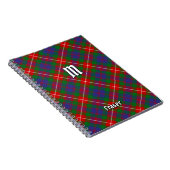 Clan Fraser du Carnet Lovat Tartan (Côté Droit)