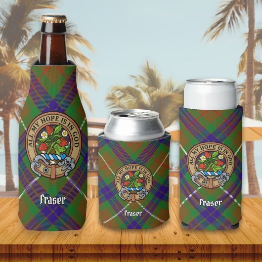 Clan Fraser Glacière de bouteille de crête