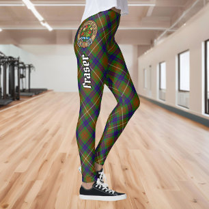 Clan Fraser Hunting Tartan Leggings