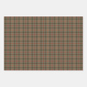 Clan Fraser Hunting Weathered Tartan Inpakpapier Vel (Voorkant)