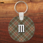 Clan Fraser Hunting Weathered Tartan Sleutelhanger (Voorkant)
