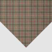 Clan Fraser Hunting Weathered Tartan Tissuepapier (Detail)
