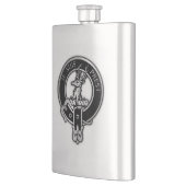 Clan Fraser of Lovat Crest Hip Flask Flacon (Links)