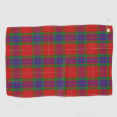 Clan Fraser Scottish Tartan Golfhanddoek (Horizontaal)
