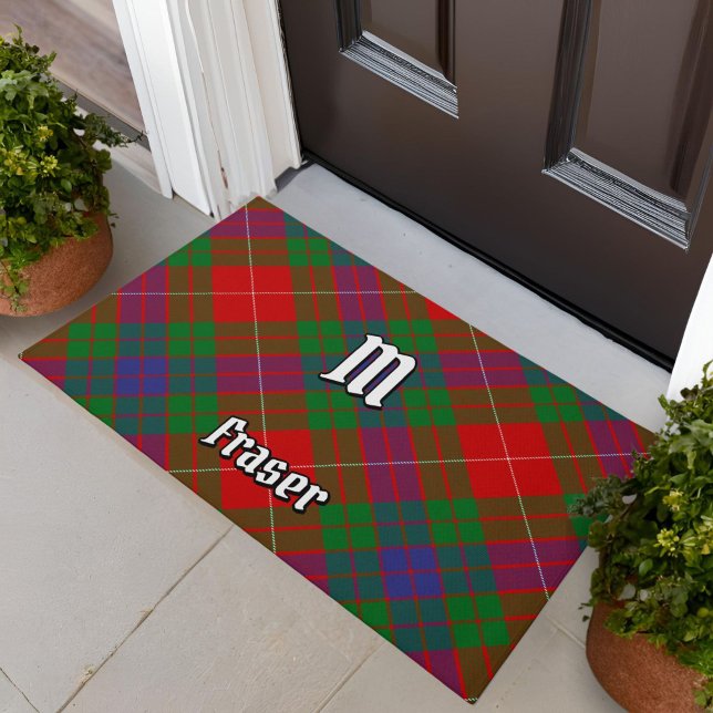Clan Fraser Tartan Doormat Deurmat (Creator heeft geüpload)