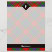 Clan Fraser Tartan Flyer (Achterkant)
