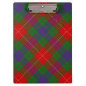 Clan Fraser Tartan Klembord (Voorkant)