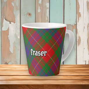 Clan Fraser Tartan Latte Mok