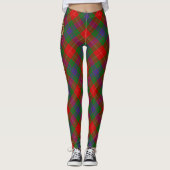 Clan Fraser Tartan Leggings (Devant)