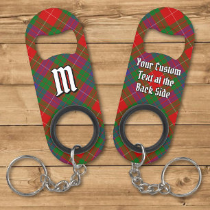 Clan Fraser Tartan Sleutelhanger Bottle Open Mini Flessenopener