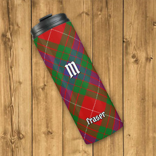 Clan Fraser Tartan Thermal Tumbler Thermosbeker