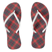 Clan Fraser van Lovat Tartan Red en Blue Pset Teenslippers (Voetbed)