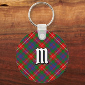 Clan Fraser van Lovat Tartan Sleutelhanger (Voorkant)