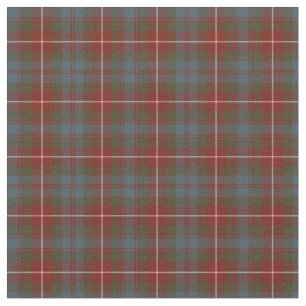 Clan Fraser van Lovat Weathered Tartan Stof