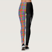 Clan Fraser Wapen & Tartan Leggings (Achterkant)